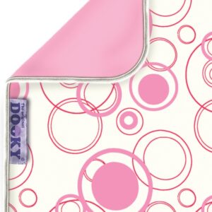 The Original Dooky Reversible Blanket – Pink Circle