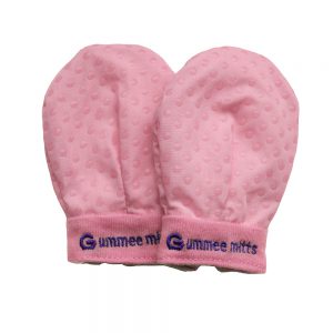 Gummee Mitts -Anti Scratch Mitts – Pink