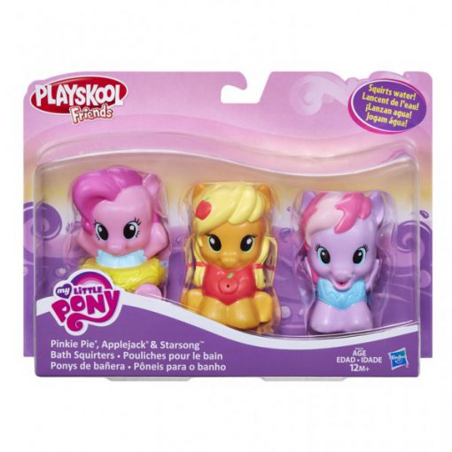 Playskool Friends My Little Pony Bath Squirter Figure 3 Pack