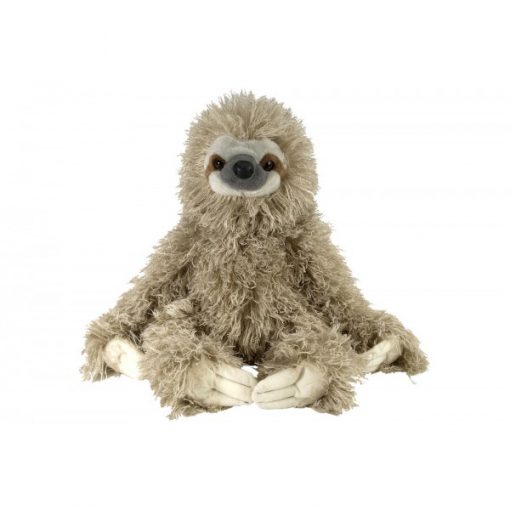 Wild Republic Three Toed Sitting Sloth 12" Stuffed Animal Plush Toy