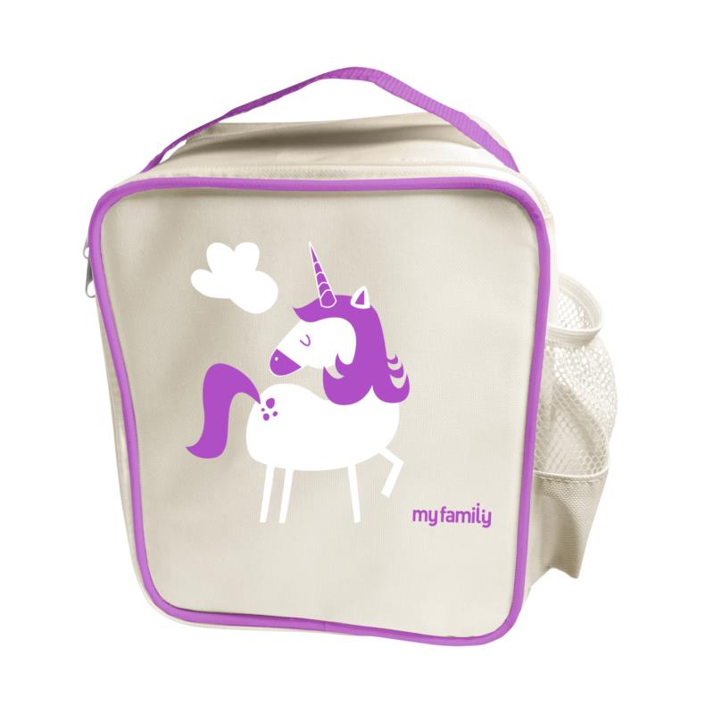 My Family Lunch Cooler Bag - Unicorn