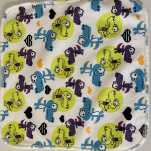 Cushie Tushies Reusable Bamboo Cloth Wipes – Pack of 5 – Dinky Dino
