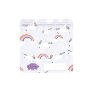 Sinchies Reusable Sandwich Bags – Pack of 5 – Unicorns and Rainbows