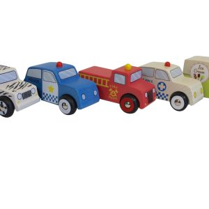 Discoveroo Emergency 5 Car Set