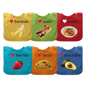 Green Sprouts -Pull-Over Food Bib -9/18mo