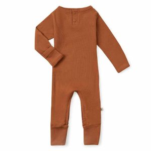 Snuggle Hunny Biscuit Organic Growsuit