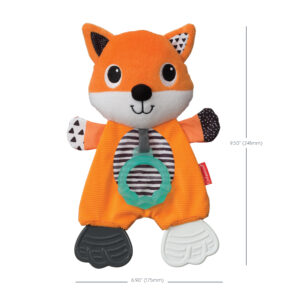 Infantino Cuddly Teether Fox