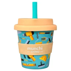 Munchi Tiny Tradie Babychino Cup – Straw Included