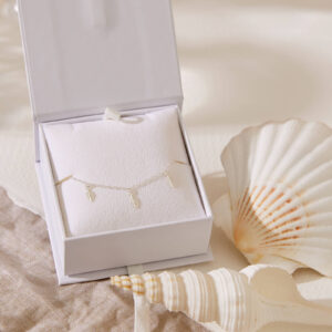 Nakoa The Label Sterling Silver Florence Leaf Bracelet