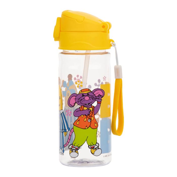 Bananas in Pyjamas Drink Bottle with Straw - Image 4