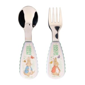 Peter Rabbit & Flopsy Bunny Cutlery Set