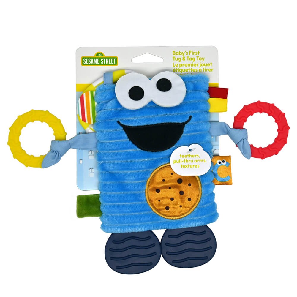 Sesame Street Cookie Monster Tug & Tag Toy - Image 2