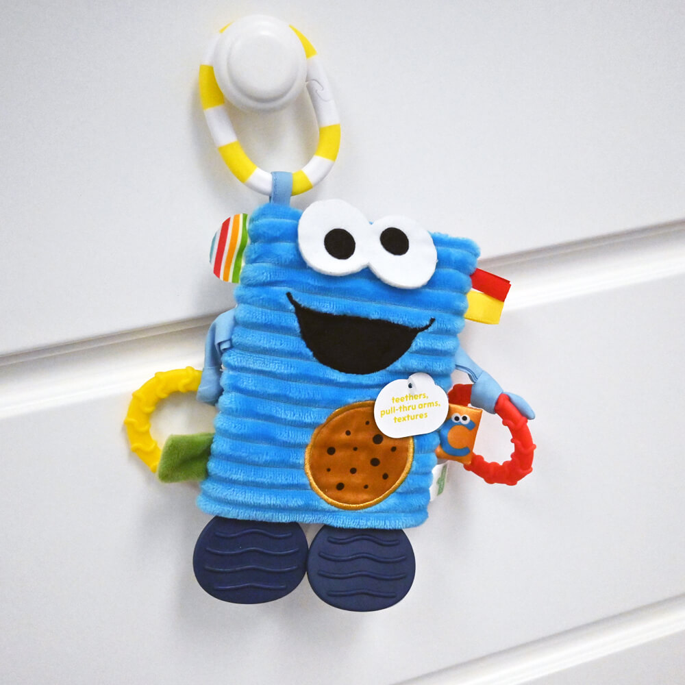 Sesame Street Cookie Monster Tug & Tag Toy - Image 3