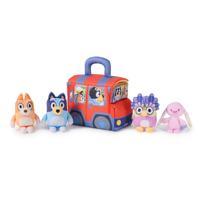 Bluey Sensory Soft Plush Playset