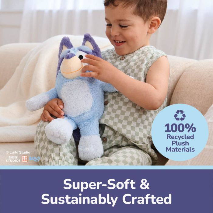 Sustainably Soft Bluey Toy 33cm - Image 4