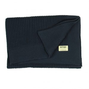 Korango – Rack Knit Blanket – Navy