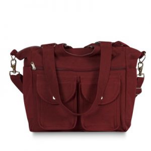 Chele and Maye – Burnt Red Classic Nappy Bag