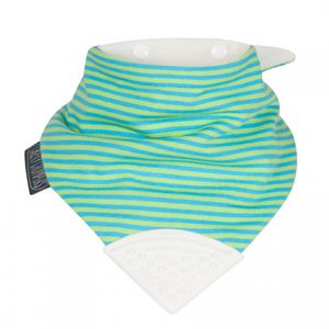 Cheeky Chompers Neckerchew Chewy Dribble Teething Bib – Uni Stripe