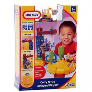 LITTLE TIKES CARRY N GO JUNKYARD PLAYSET