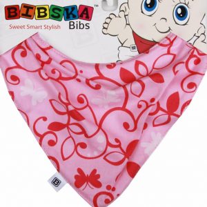 Bibska Bib – Pink Swirl