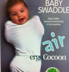 ergoCocoon Air Swaddle – Sheer Transparent –   6/12 Months