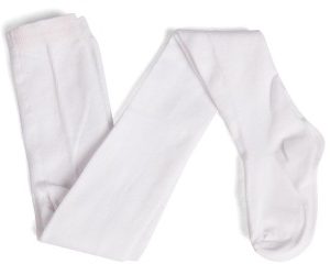 Kaboosh  Girls White Tights Size 6 – 8 Years