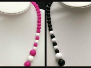 Silicone Necklace – Kids – Pebbles